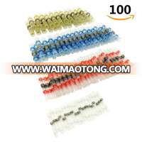 100pcs 26-10 AWG Heat Shrink Butt Wire Splice solder wire Connector